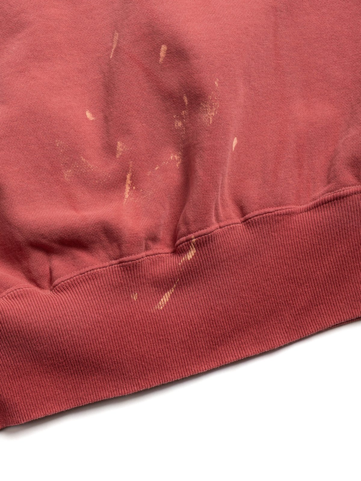 (LOT 461) RAGLAN CREW NECK SW U/W (SUN BURN) RED - Image 5