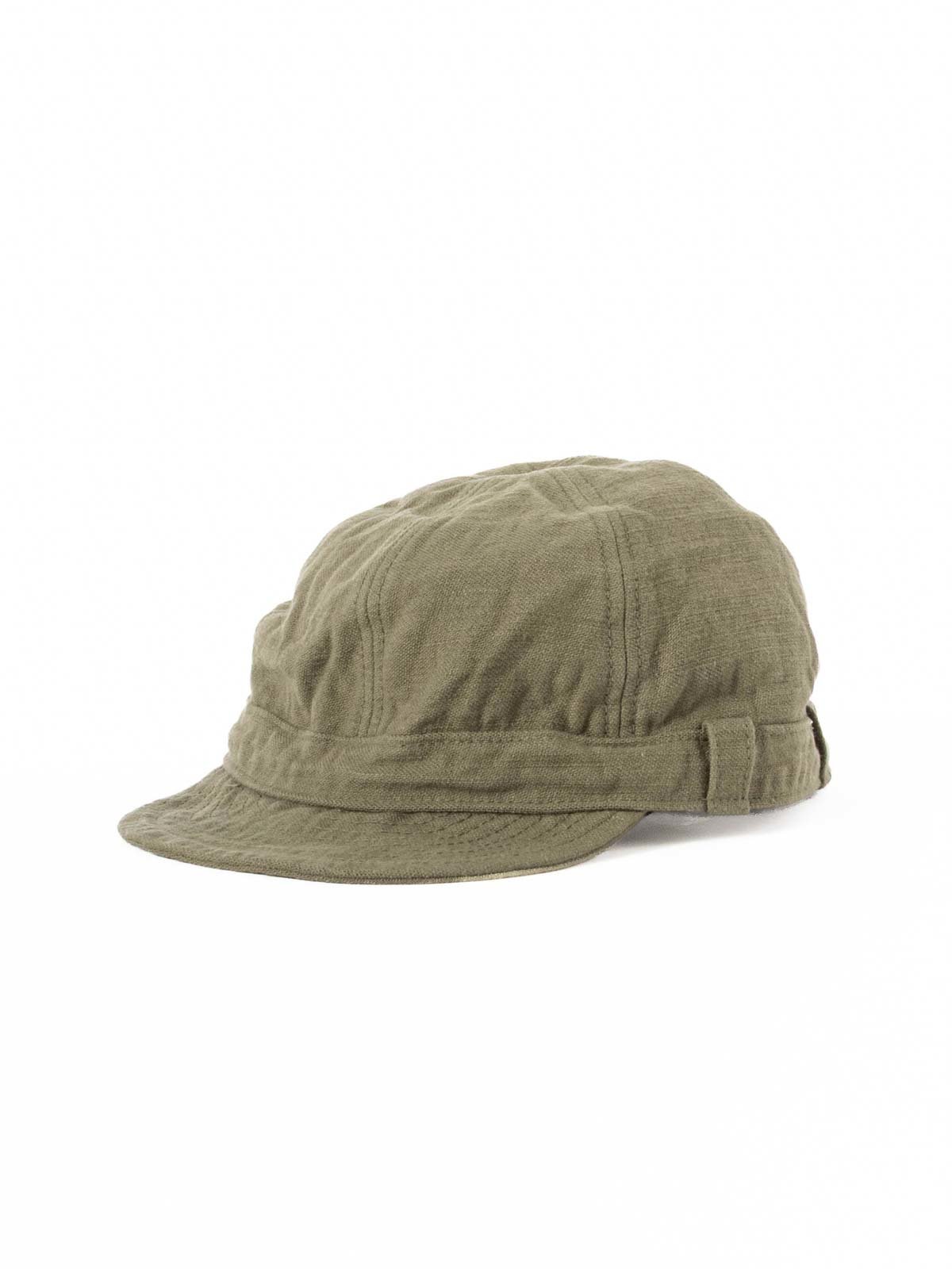 (SJ201WC&ndash;52BP) COTTON WORK CAP OLIVE - Image 1