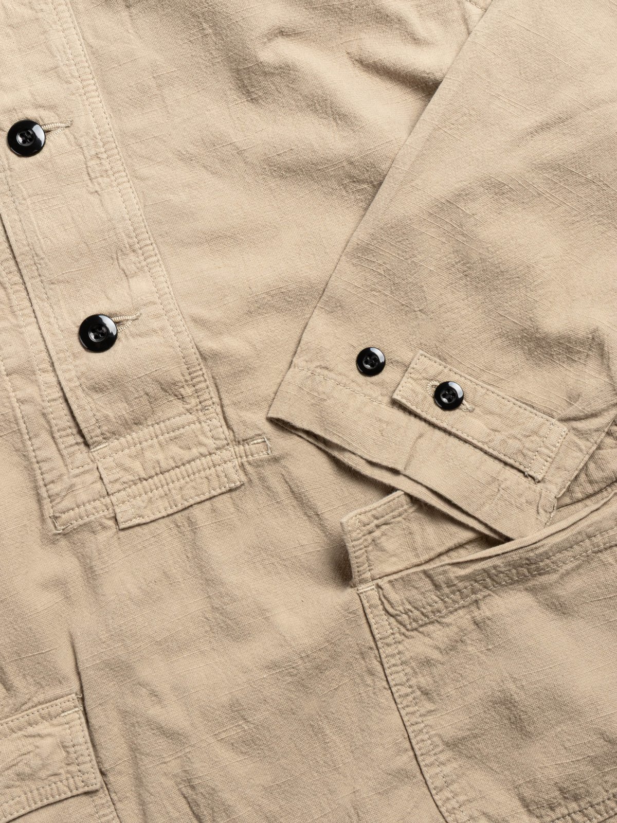 SJSPK25 TROPICAL WEATHER SMOCK PARKA BEIGE - Image 4