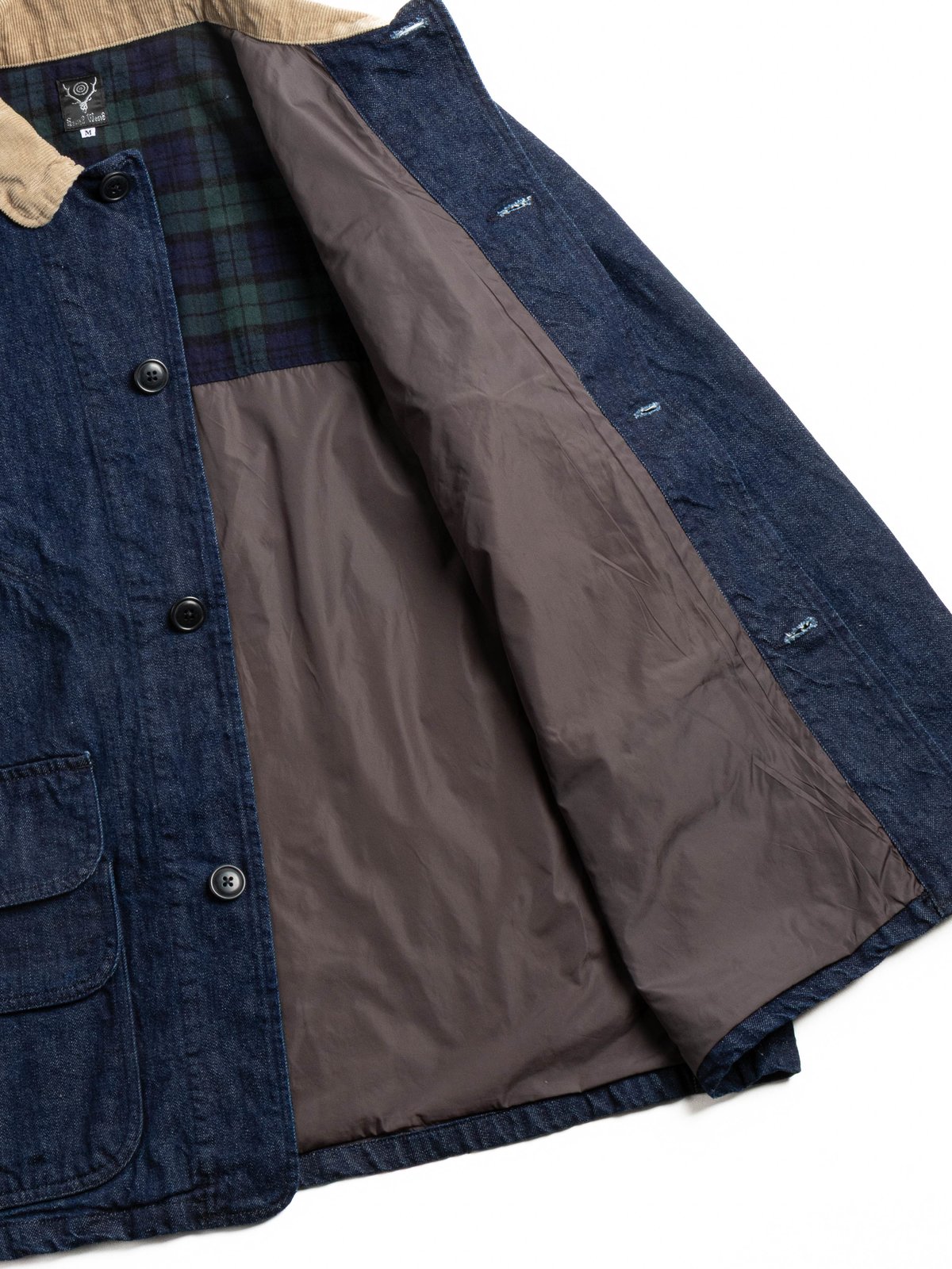 SOUTH2 WEST8 HUNTING JACKET 12oz DENIM INDIGO - Image 4