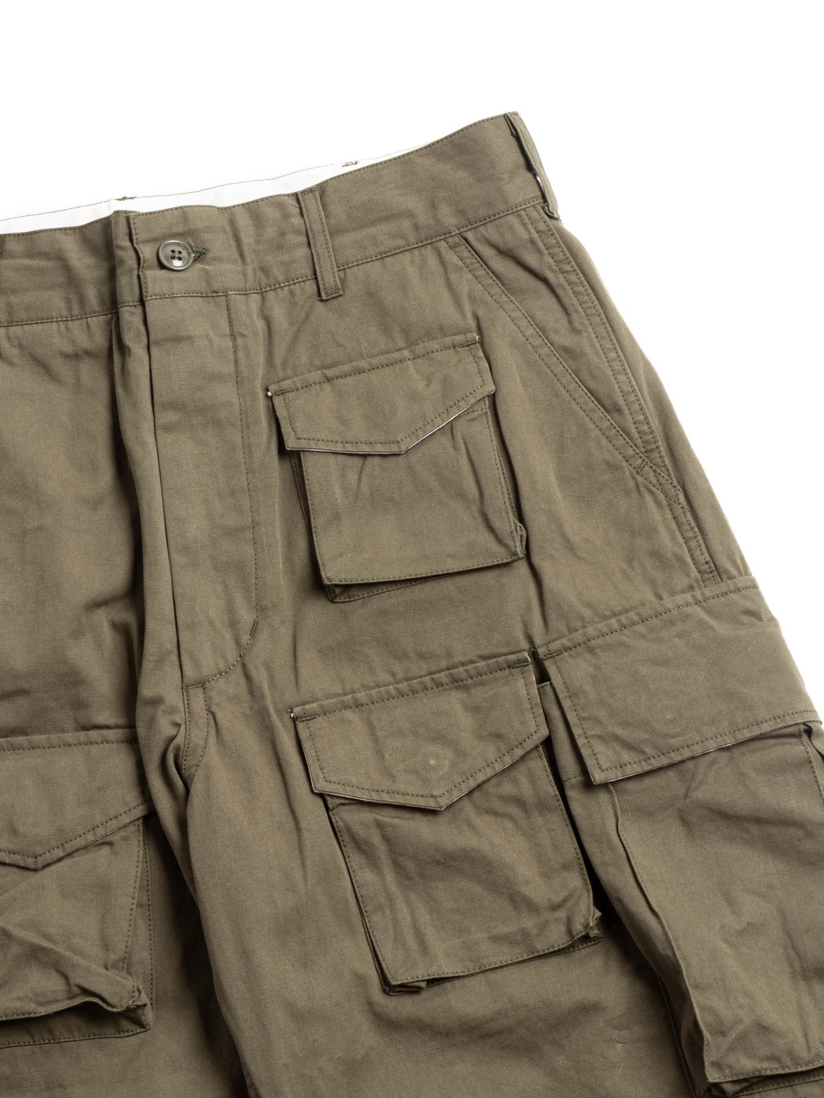 FA PANT OLIVE COTTON SAND CLOTH - Image 2