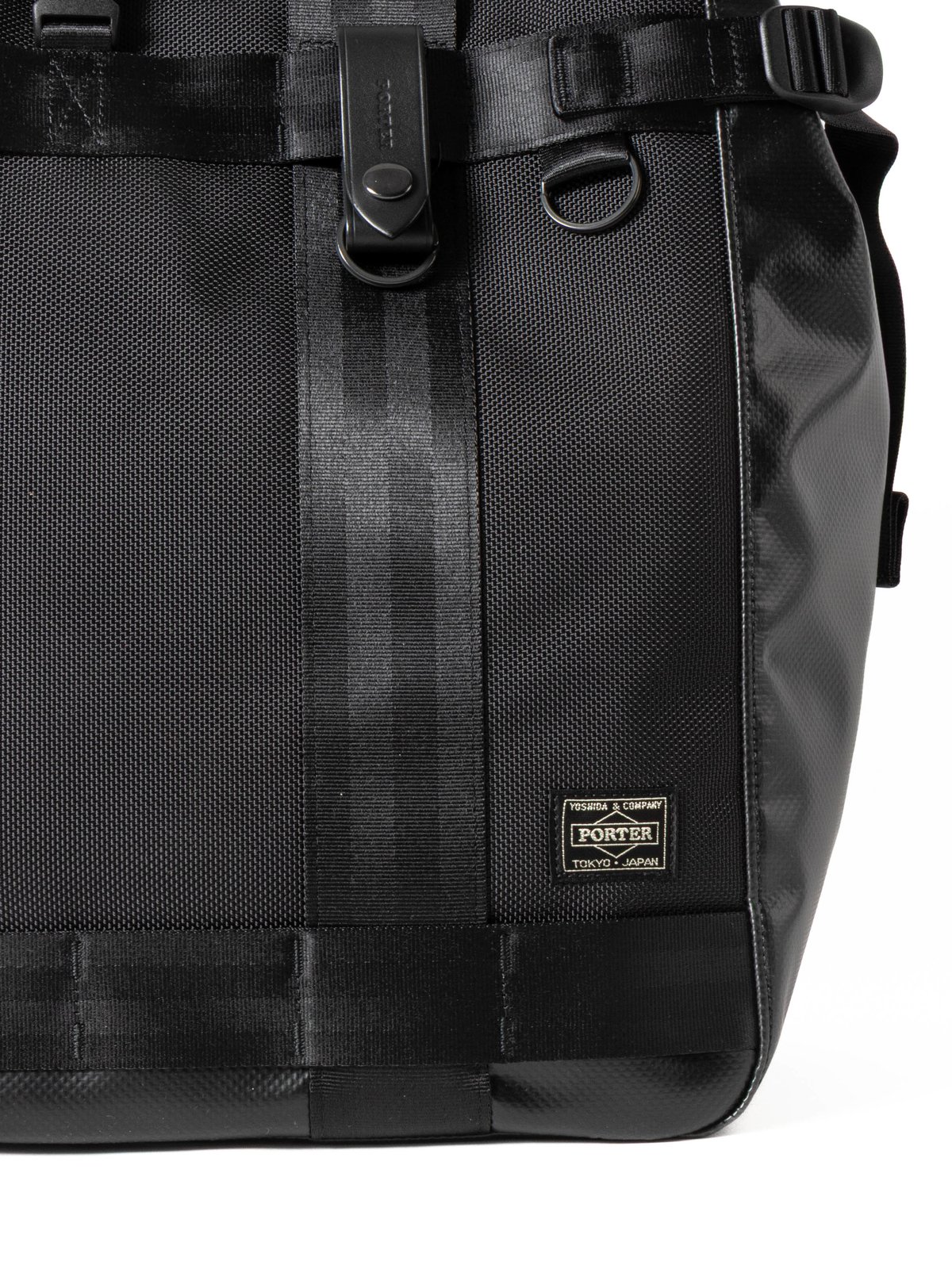 PORTER / HEAT SERIES TOTE BAG BLACK (M) - Image 5