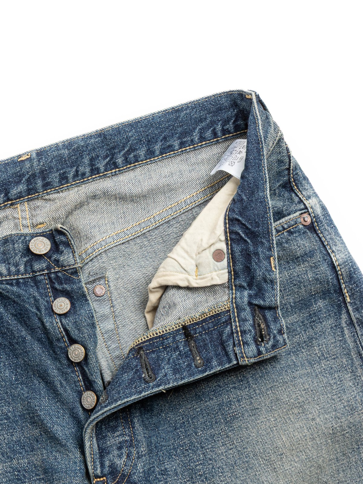 (D1844U) STUDIO D&rsquo;ARTISAN 1950 DENIM JEANS USED - Image 2