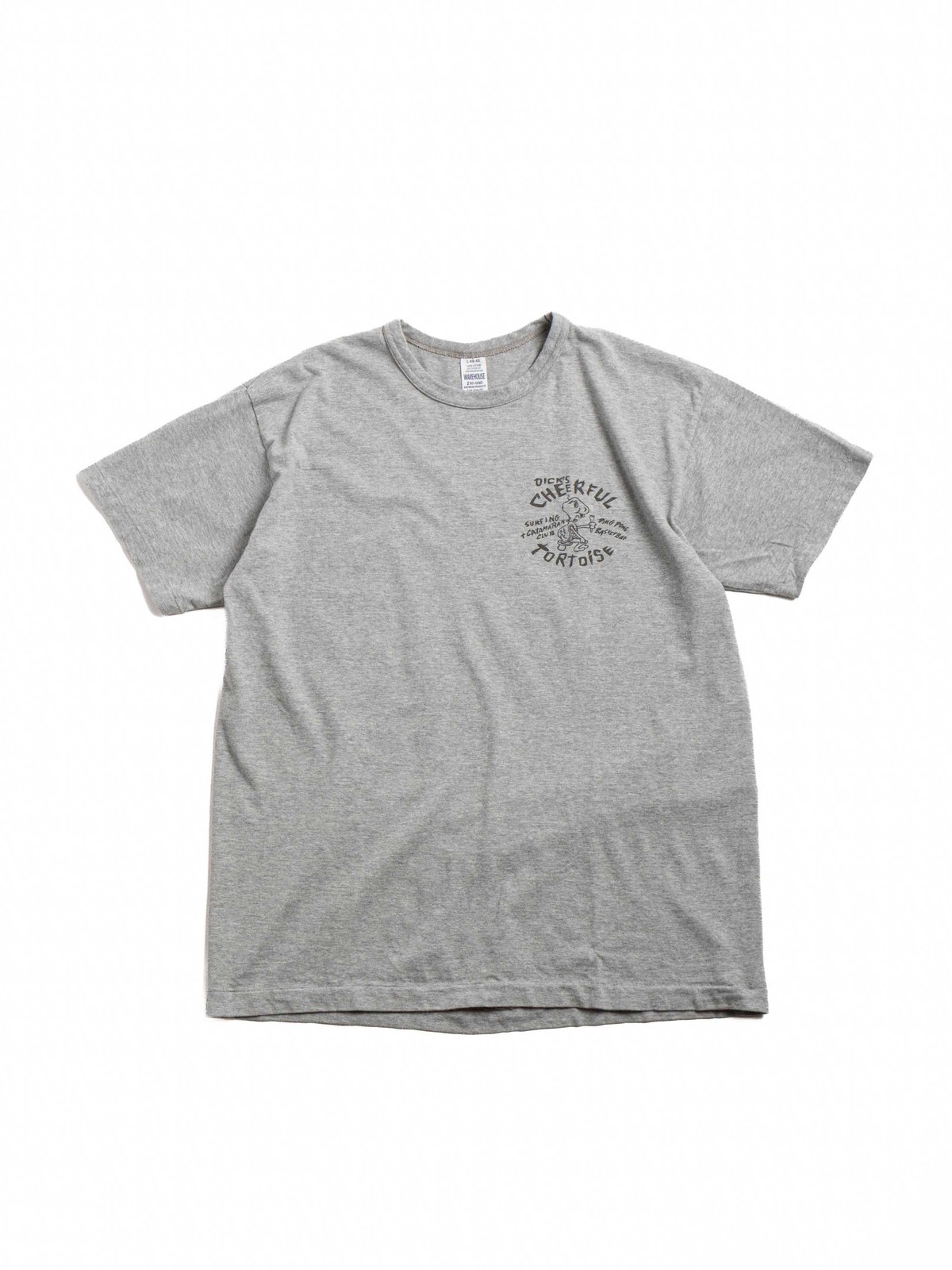(LOT 4064) TORTOISE T&ndash;SHIRT HEATHER GREY - Image 1
