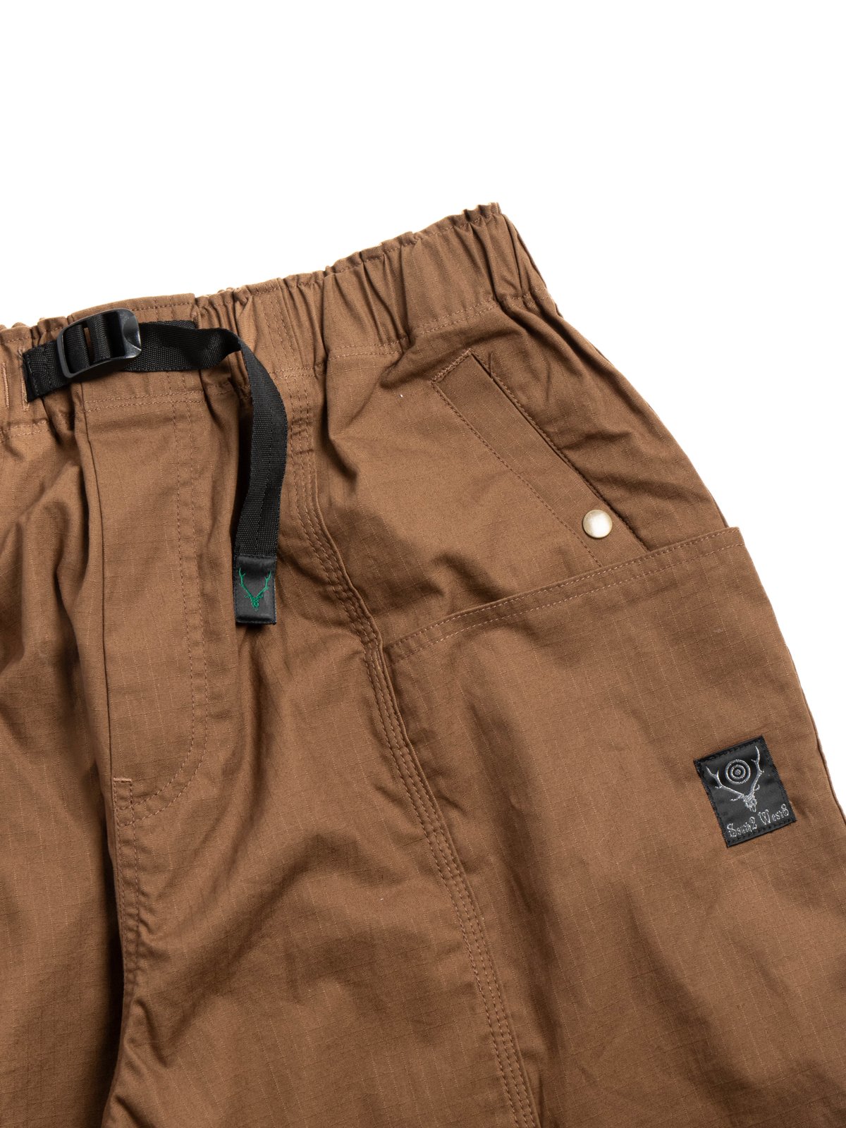 SOUTH2 WEST8 BELTED C.S.PANT COTTON RIPSTOP BROWN - Image 1