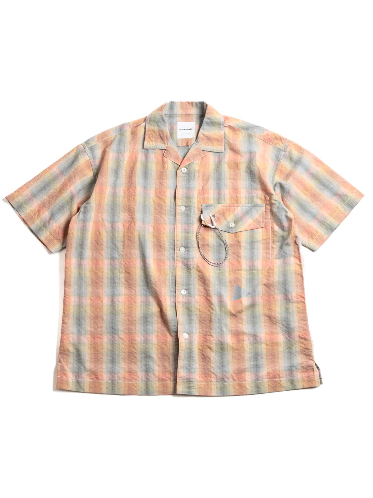 DRY OPEN S/S SHIRT ORANGE - Image 1