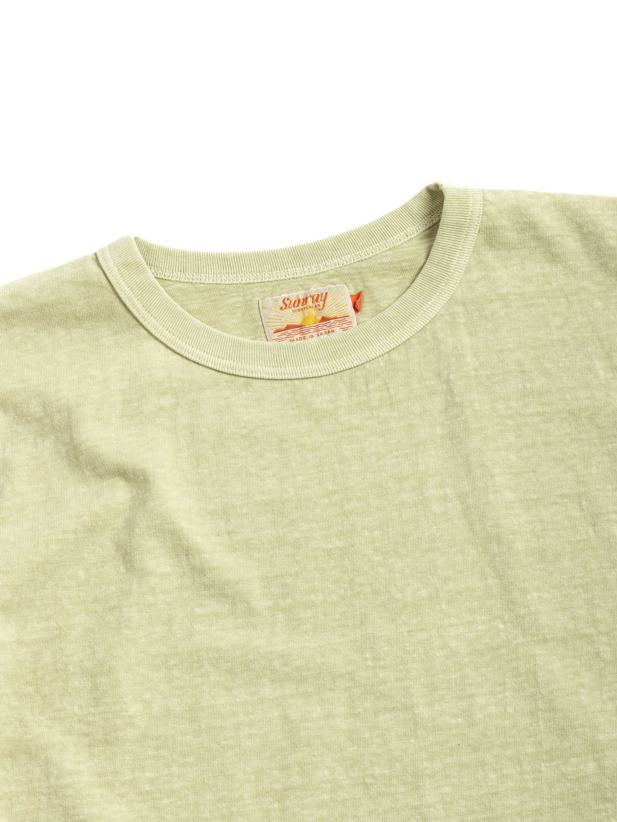 HALEIWA S/S T–SHIRT PIGMENT DYE WINTER PEAR - Image 2