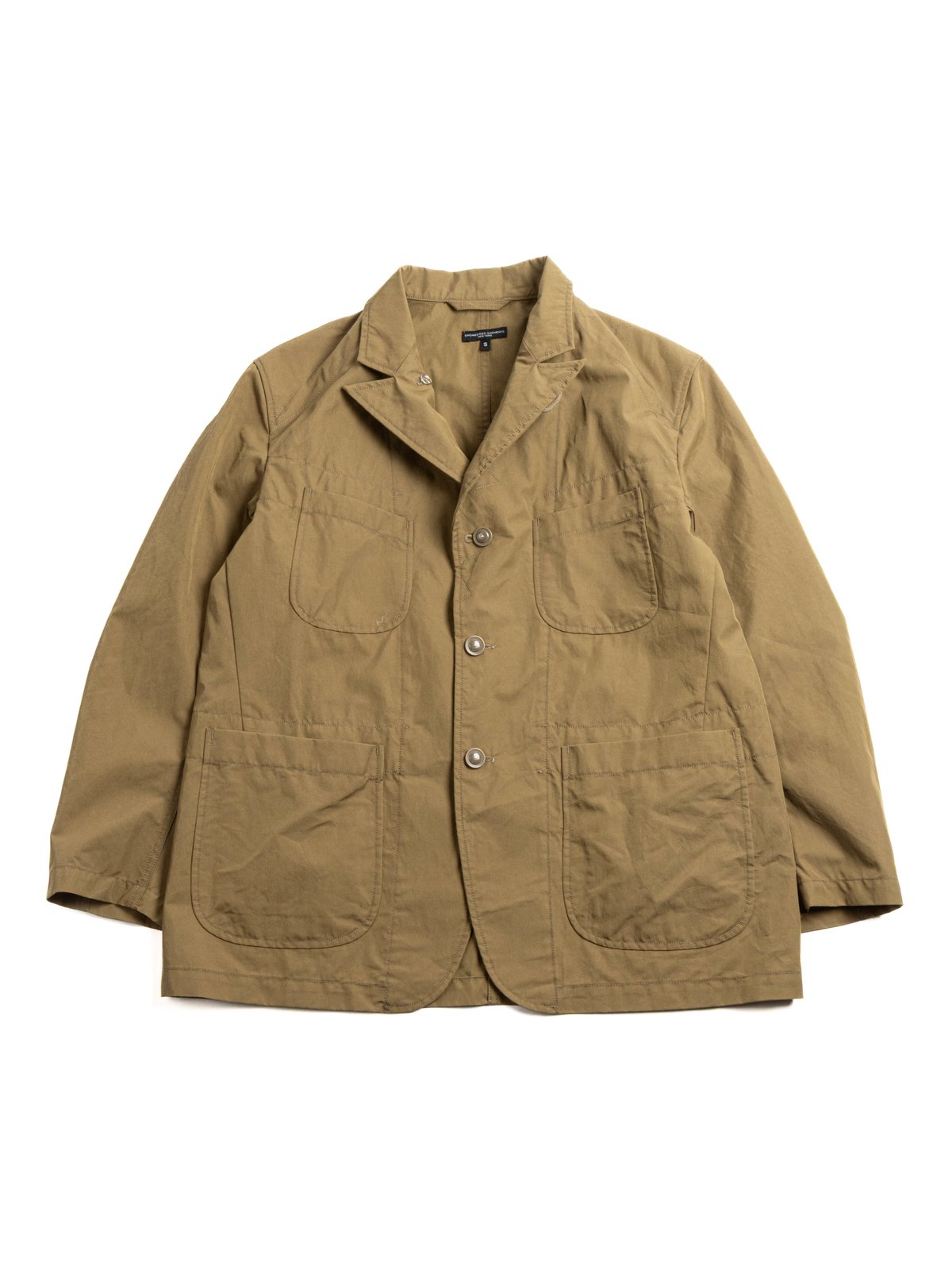 BEDFORD JACKET KHAKI COATED NYCO TWILL - Image 1