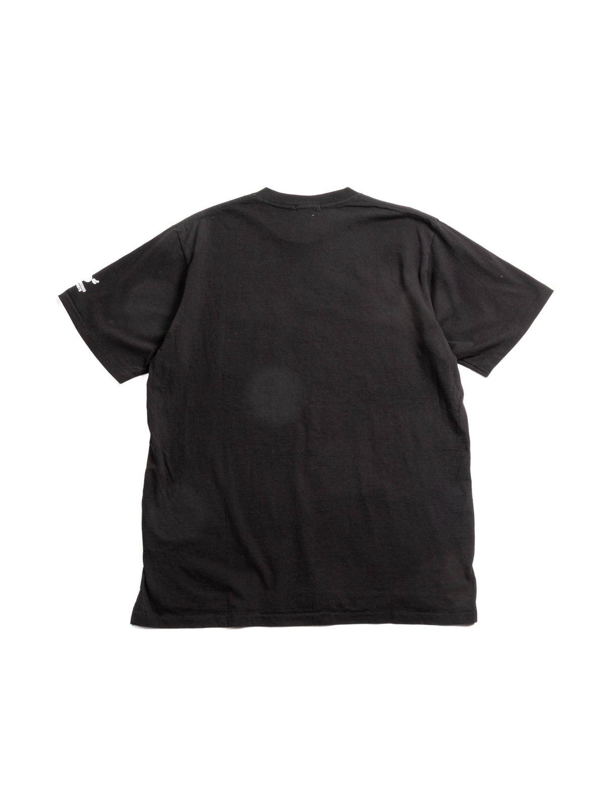 CROSS NECK T&ndash;SHIRT BLACK FOOTPRINT  - Image 5