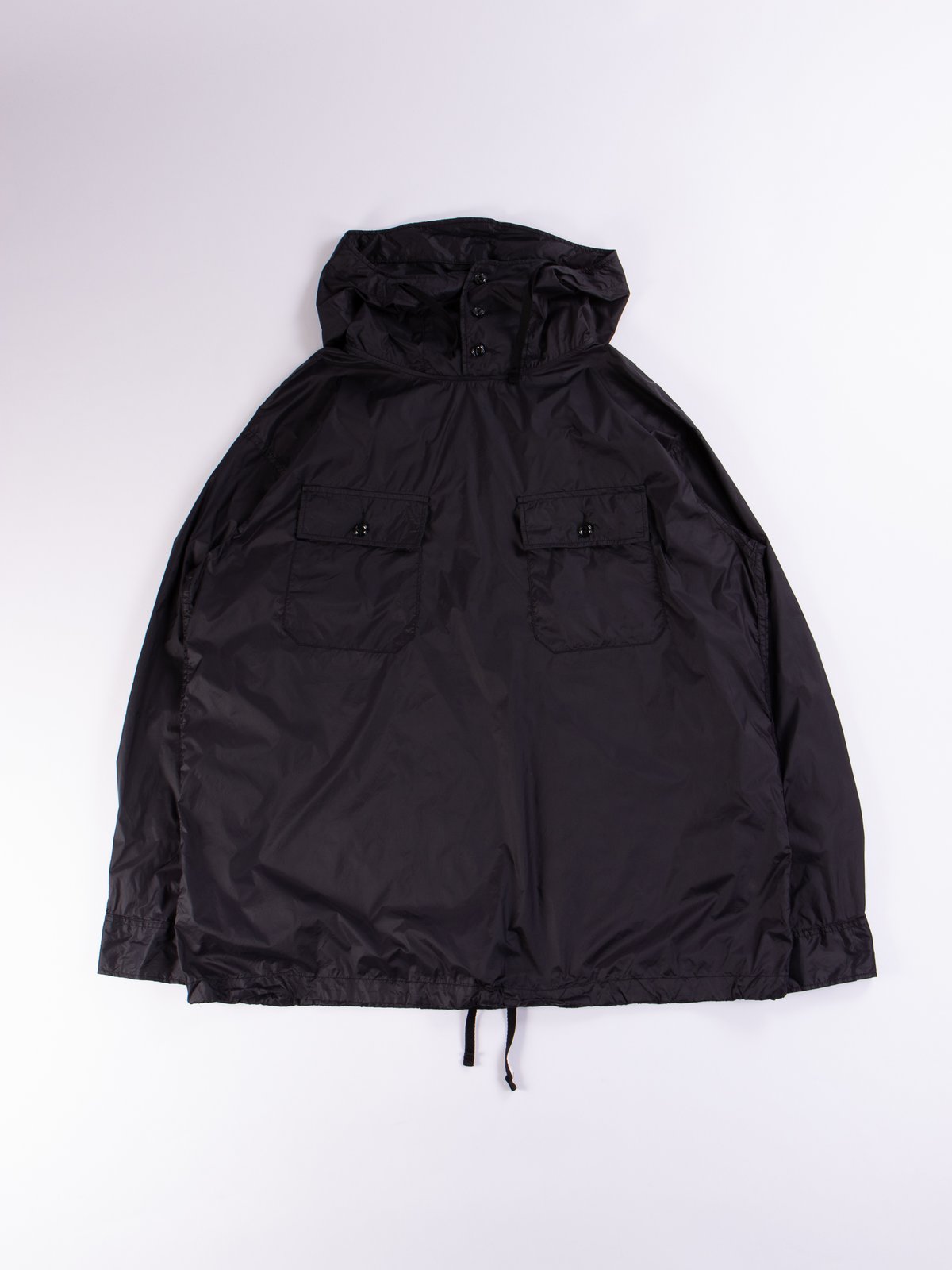 Very Goods | Black Nylon Taffeta Cagoule Shirt by Engineered Garments – The  Bureau Belfast - The Bureau Belfast