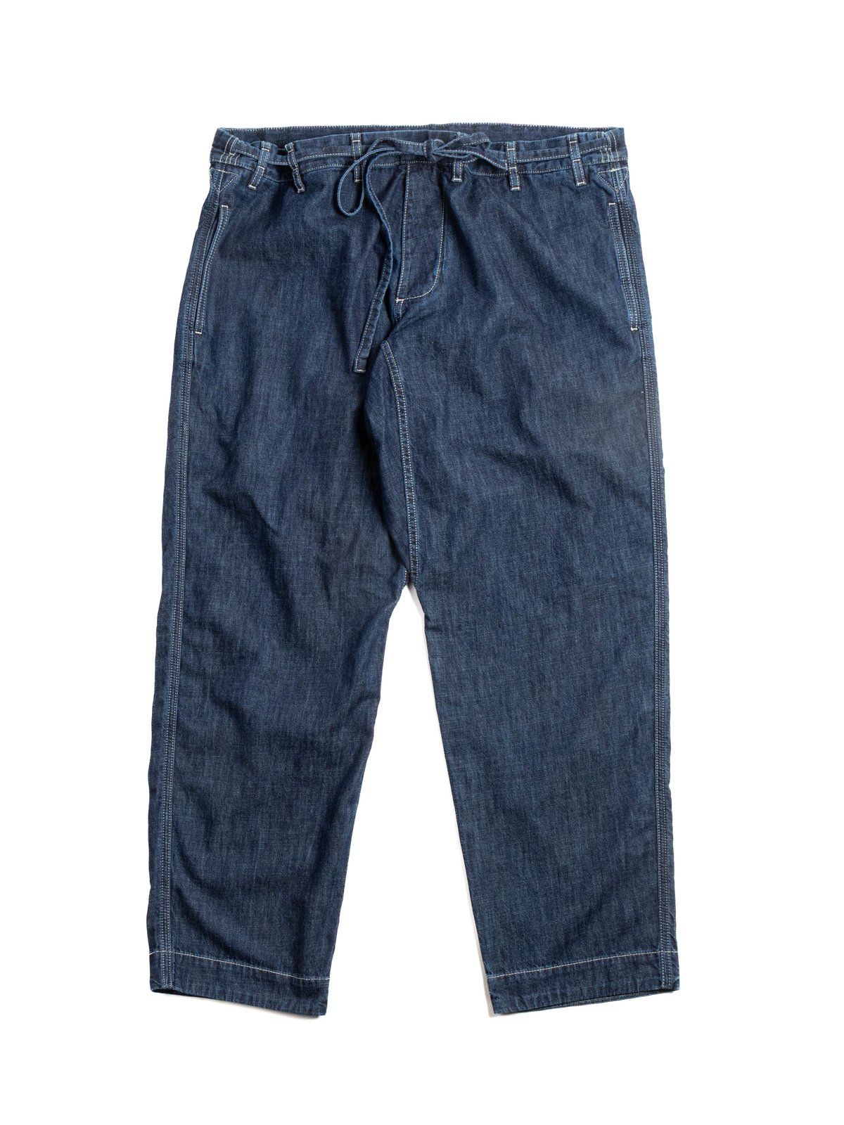 TIE ME UP PANT L DENIM - Image 1