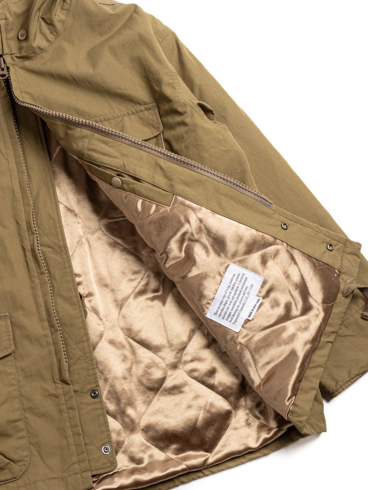 SAS JACKET KHAKI COATED NYCO TWILL - Image 8