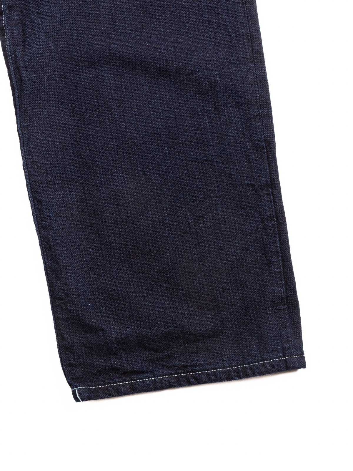 TYPE 156 SPLIT BACK JEANS DOUBLE INDIGO BROKEN TWILL RINSED - Image 7