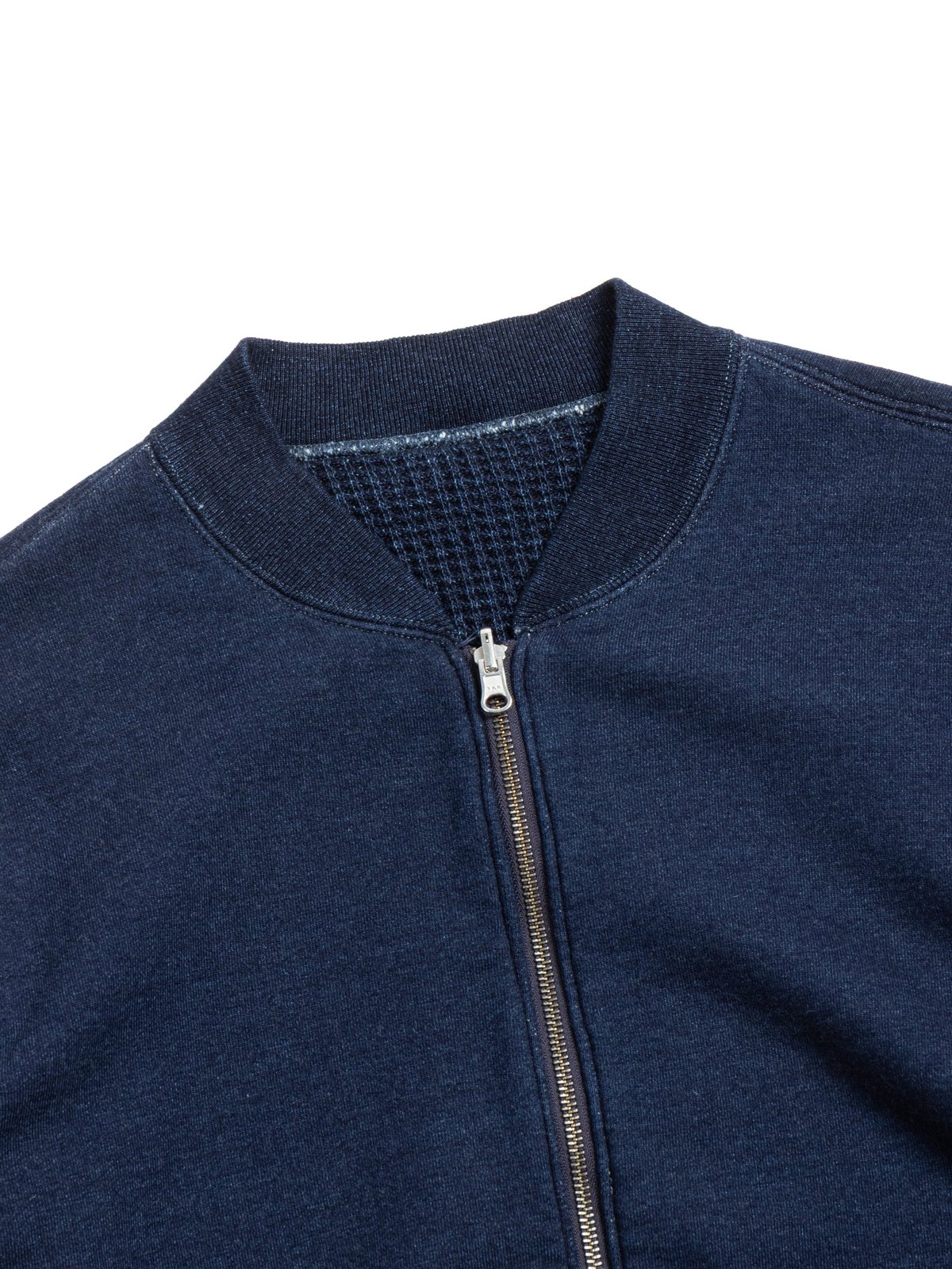 (D8183 STUDIO D&rsquo;ARTISAN INDIGO REVERSIBLE SWEATSHIRT - Image 1