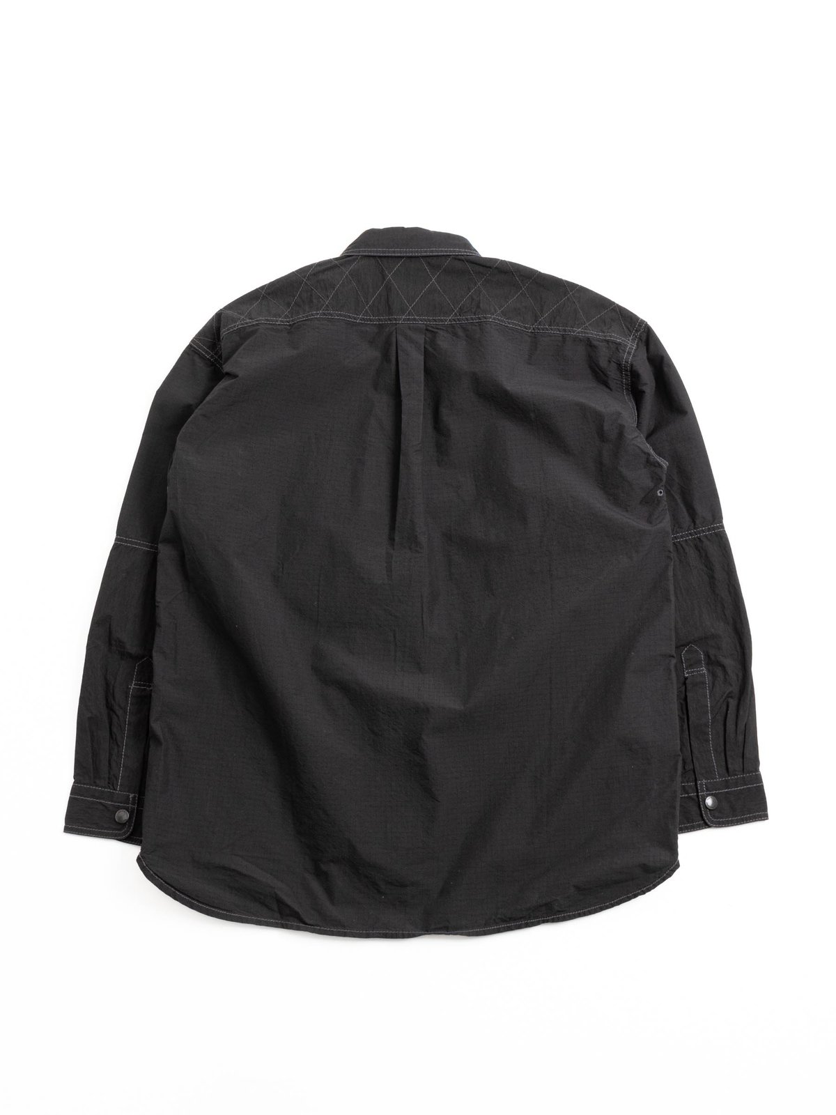 CORDURA RIP MIX SHIRT BLACK by and wander – The Bureau Belfast