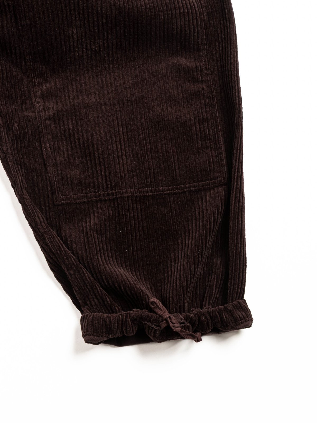 OVERALLS / DK.BROWN COTTON 4.5W CORDUROY - Image 4