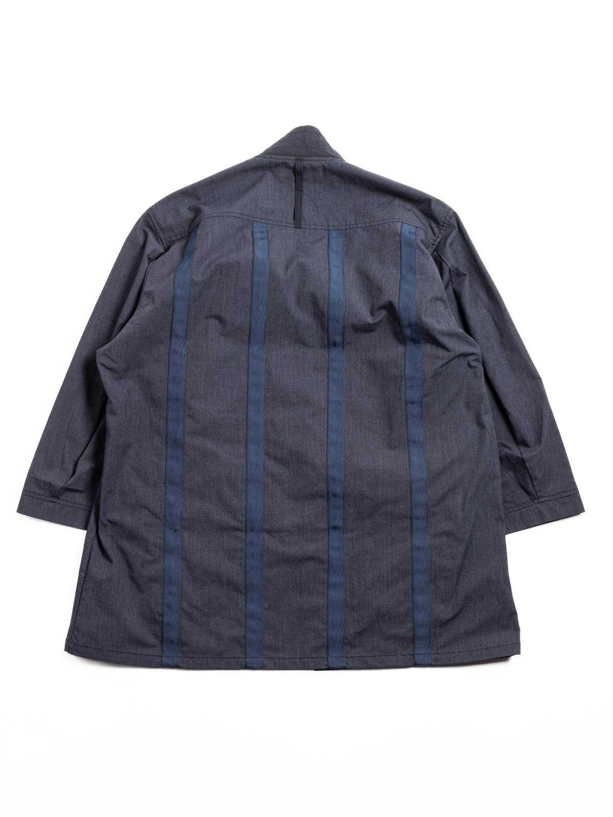 FDMTL HAORI TAPE JACKET NAVY - Image 4