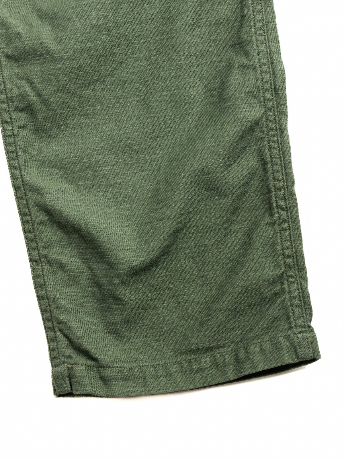 FATIGUE PANT (REGULAR FIT) REVERSE SATEEN GREEN - Image 4