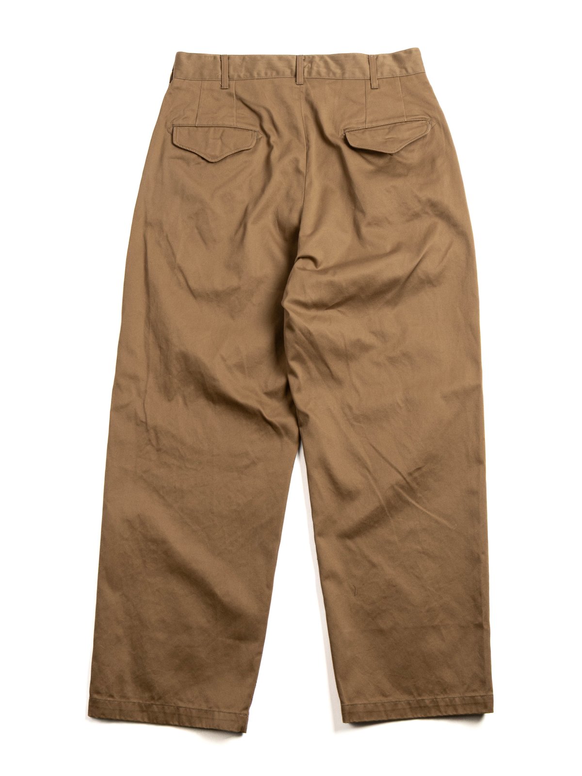 OFFICER PANT CAMEL COTTON HIGH COUNT HEAVY TWILL - Image 7