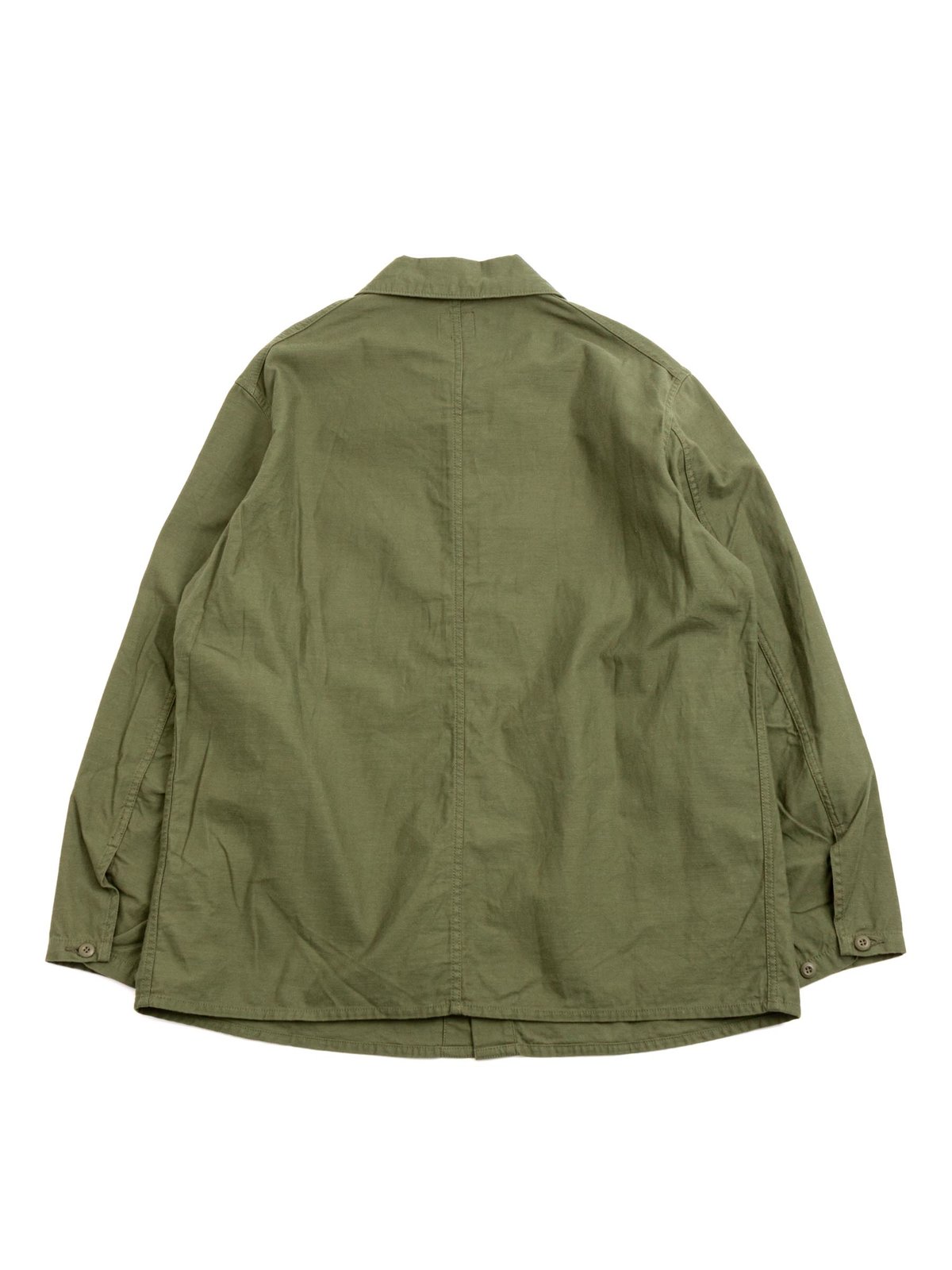 即完 UNION NEEDLES Coverall Jacket Olive M seven-health.com