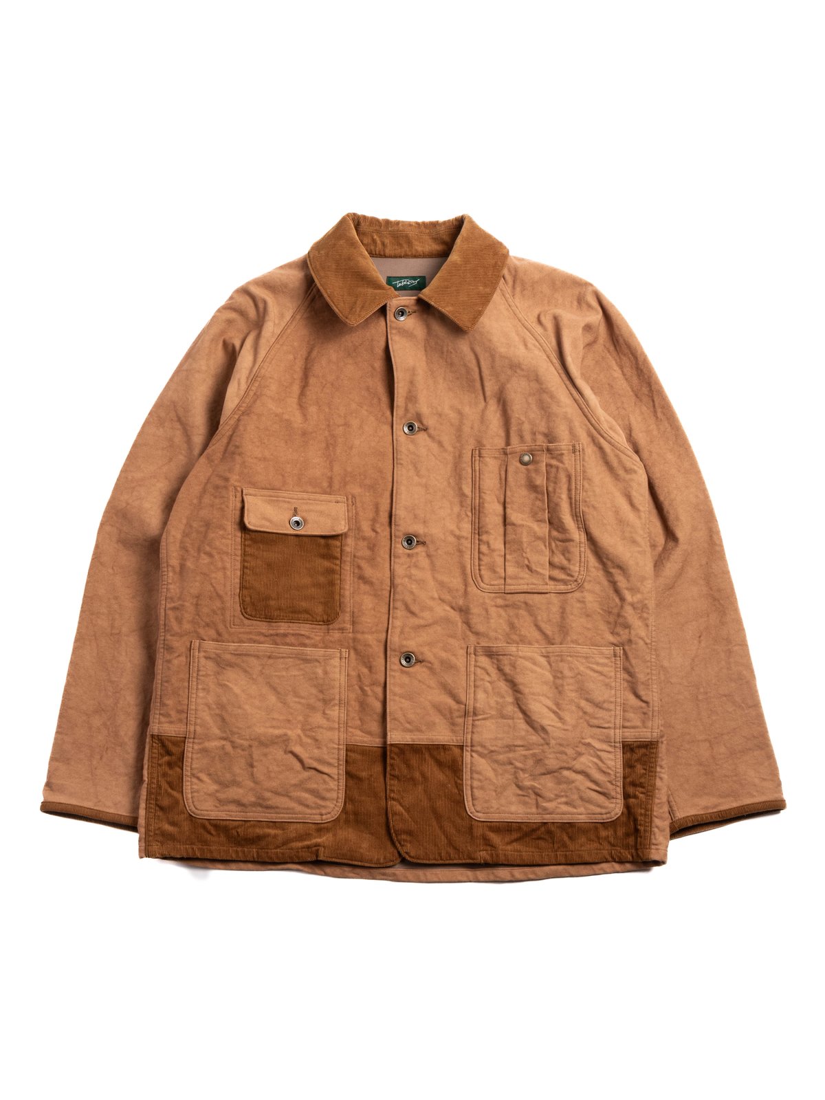 (25302) TRADITIONAL DYEING COVERALL KHAKI - Image 1