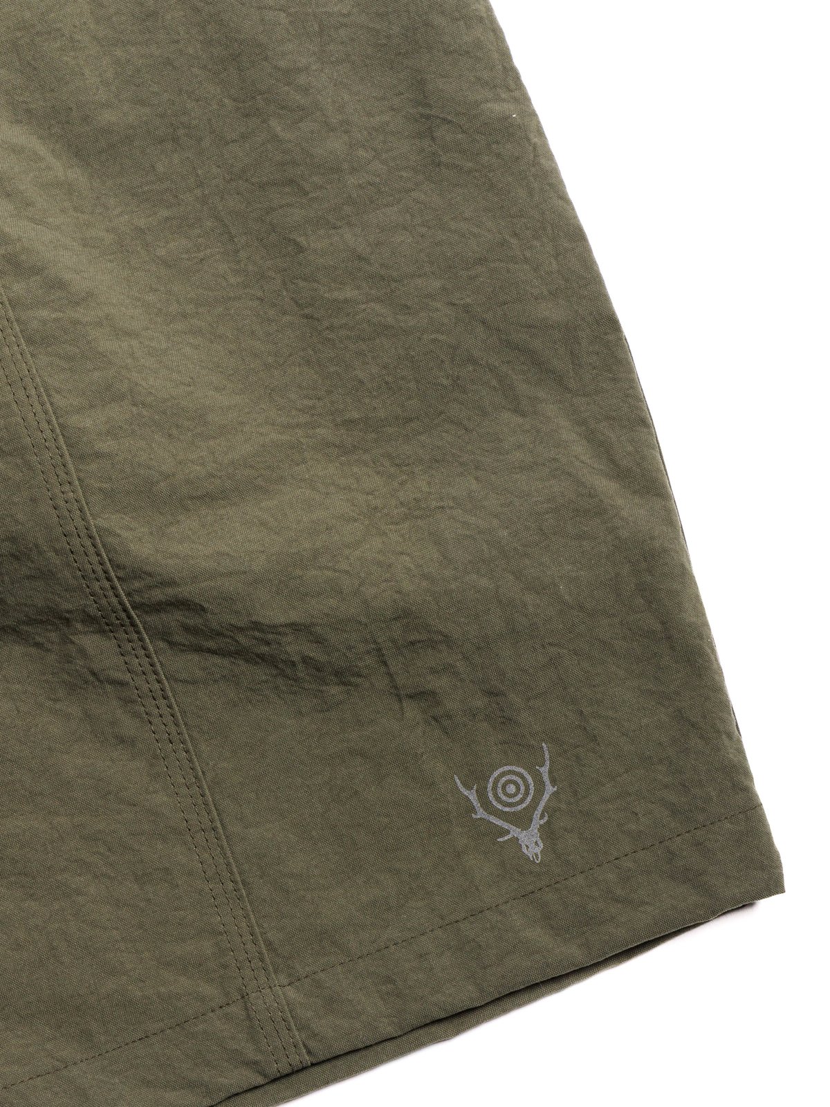 BELTED C.S. SHORT NYLON OXFORD OLIVE - Image 3