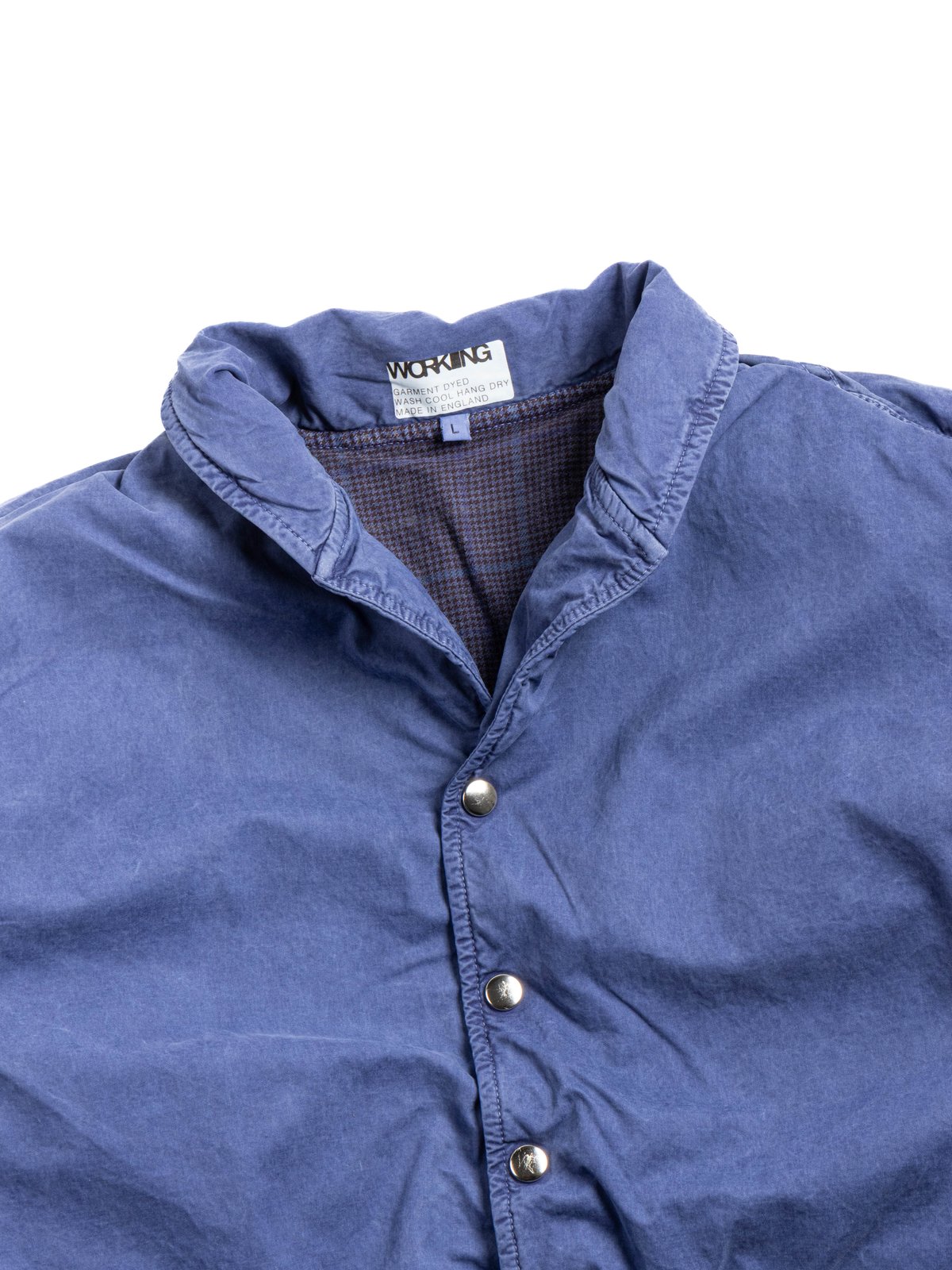 WORKING LOFT PEACHED COTTON OXFORD JACKET EIFFEL - Image 1