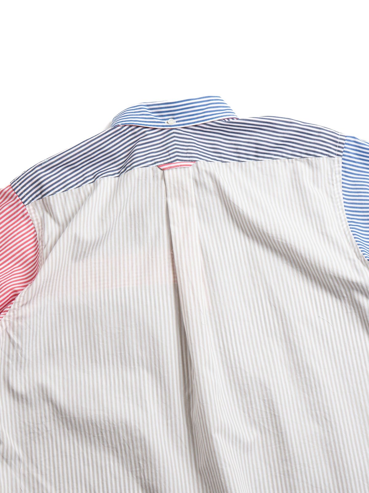 POPOVER DB SHIRT NAVY CANDY STRIPE BROADCLOTH - Image 3