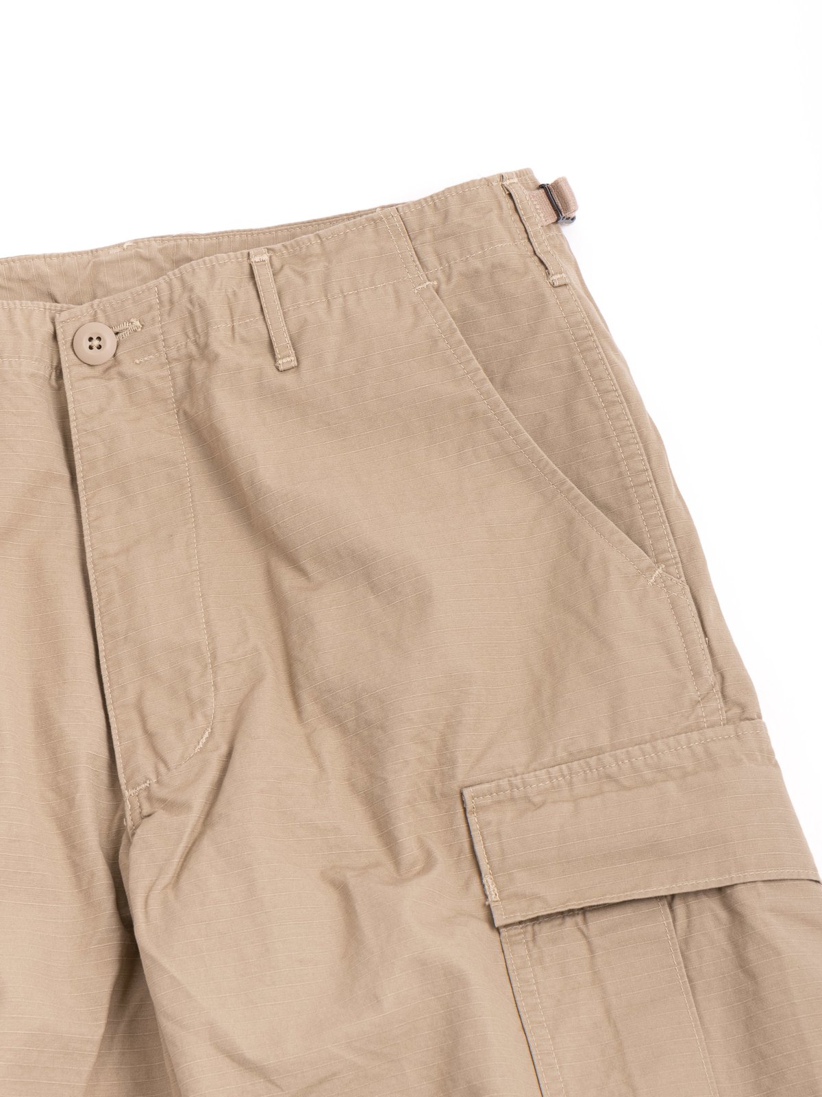VINTAGE FIT 6 POCKET CARGO PANT RIPSTOP BEIGE - Image 2