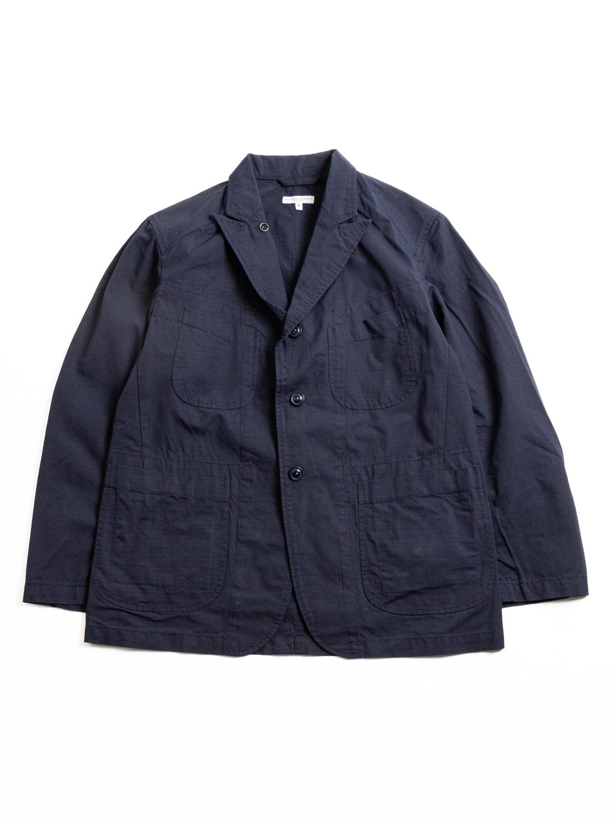 BEDFORD JACKET NAVY COTTON RIPSTOP - Image 1