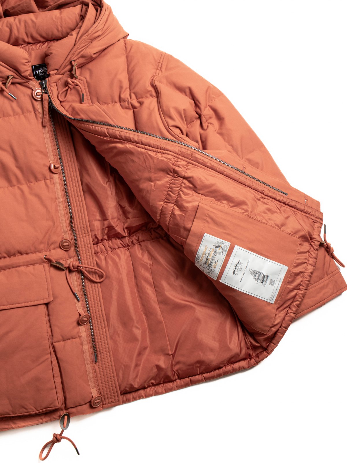 KARAKORAM DOWN PARKA JACKET ORANGE - Image 6