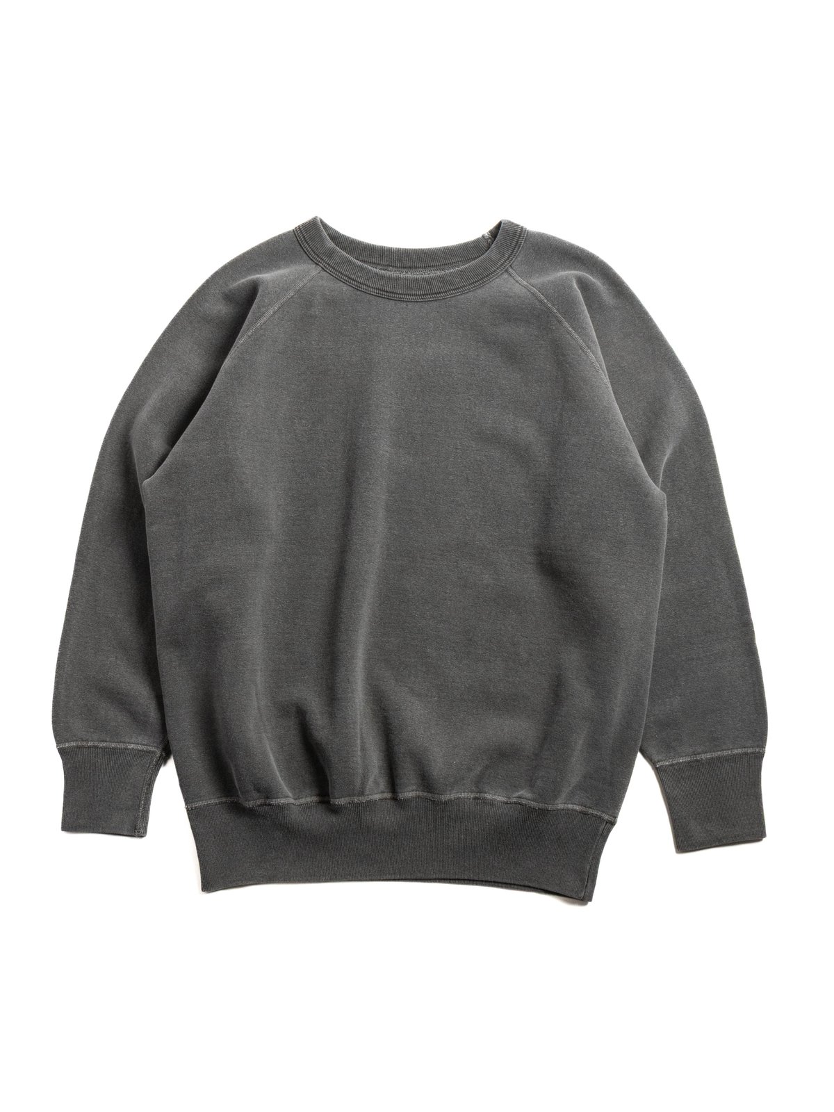(LOT 83004PD) FLATSEAMS RAGLAN SWEAT SHIRT P.D. SUMIKURO - Image 1
