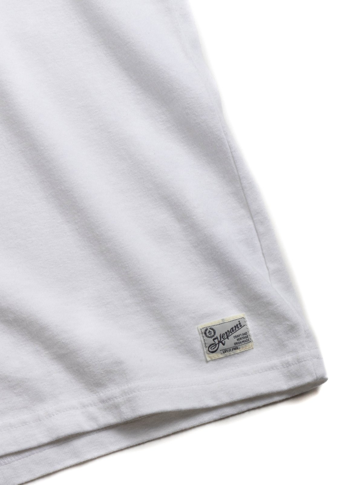 (KP2417ST ) RAFFIA JERSEY GUSSET SKIPPER WHITE - Image 2