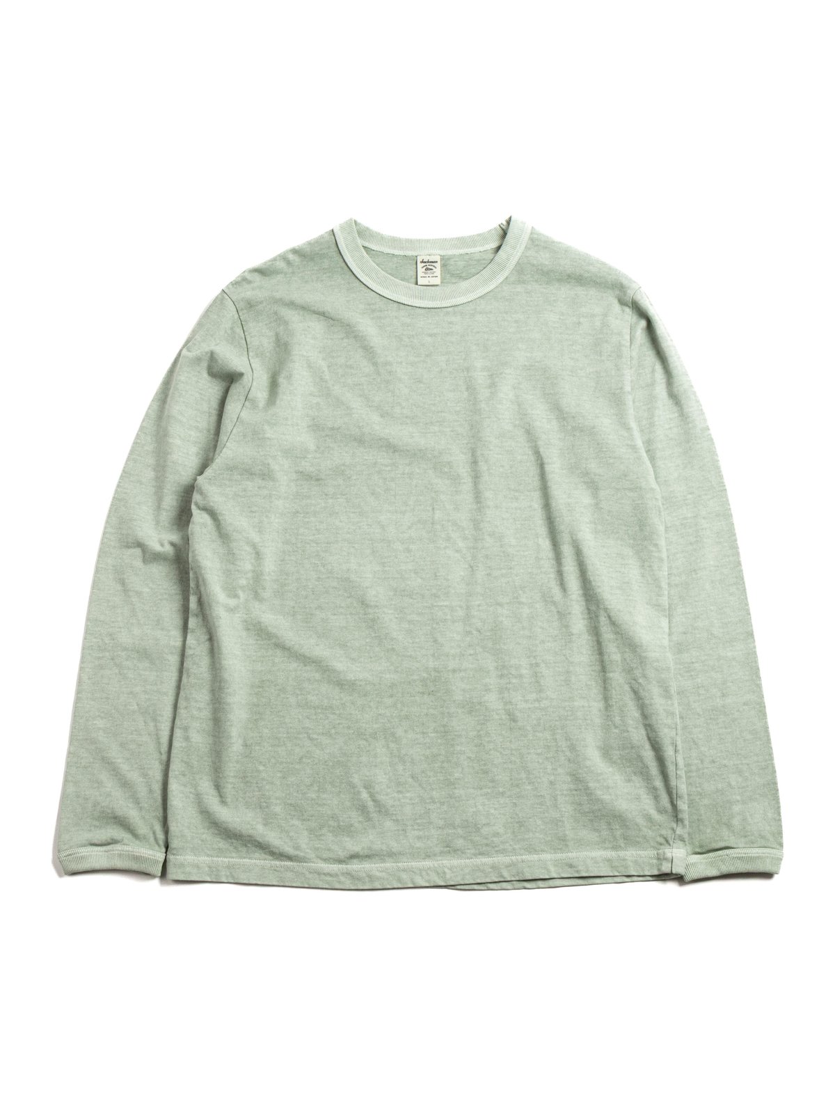 LEAD–OFF L/S T–SHIRT P.D. FADE DRY SAGE - Image 1