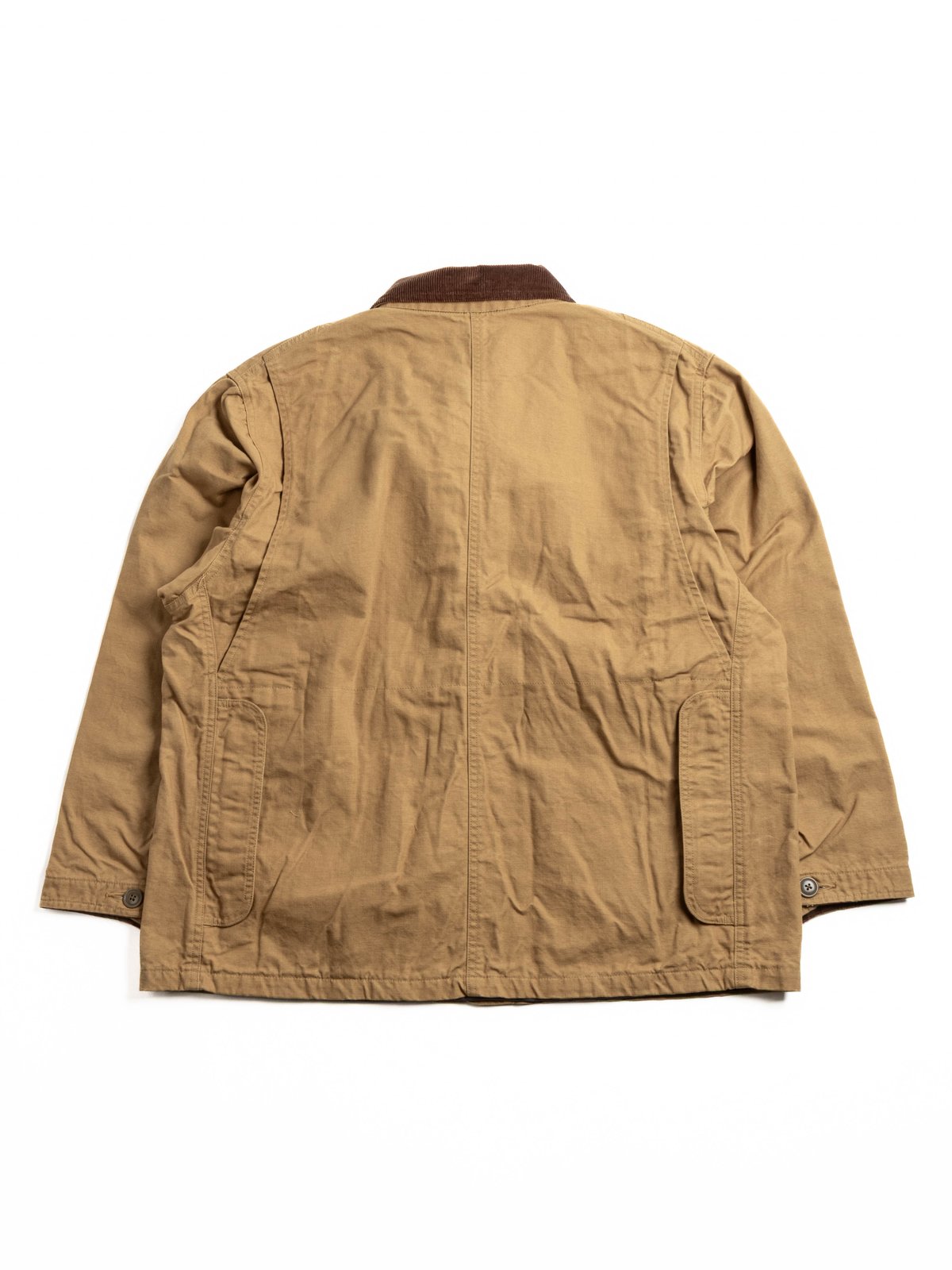 SOUTH2 WEST8 HUNTING JACKET OX / PARAFFIN COATING MUSTARD - Image 6
