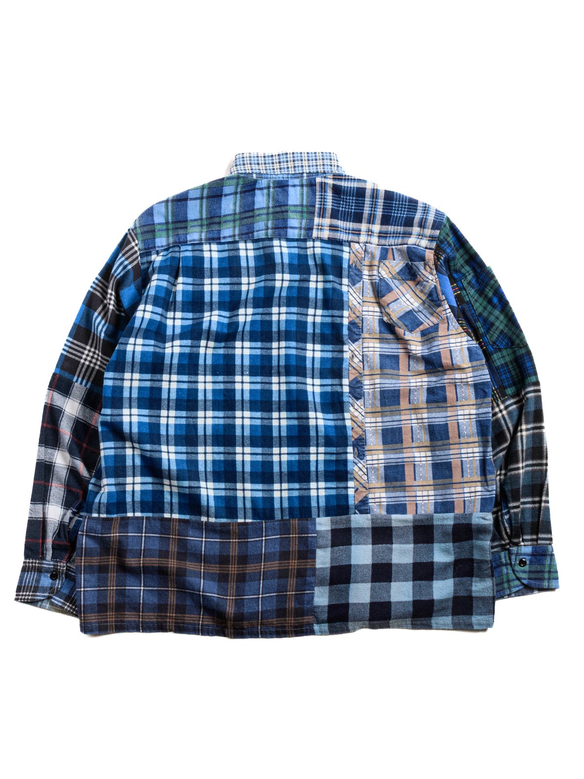 REBUILD by NEEDLES FLANNEL SHIRT STRAIGHT HEM SHIRT ASSORTED 4 - Image 4