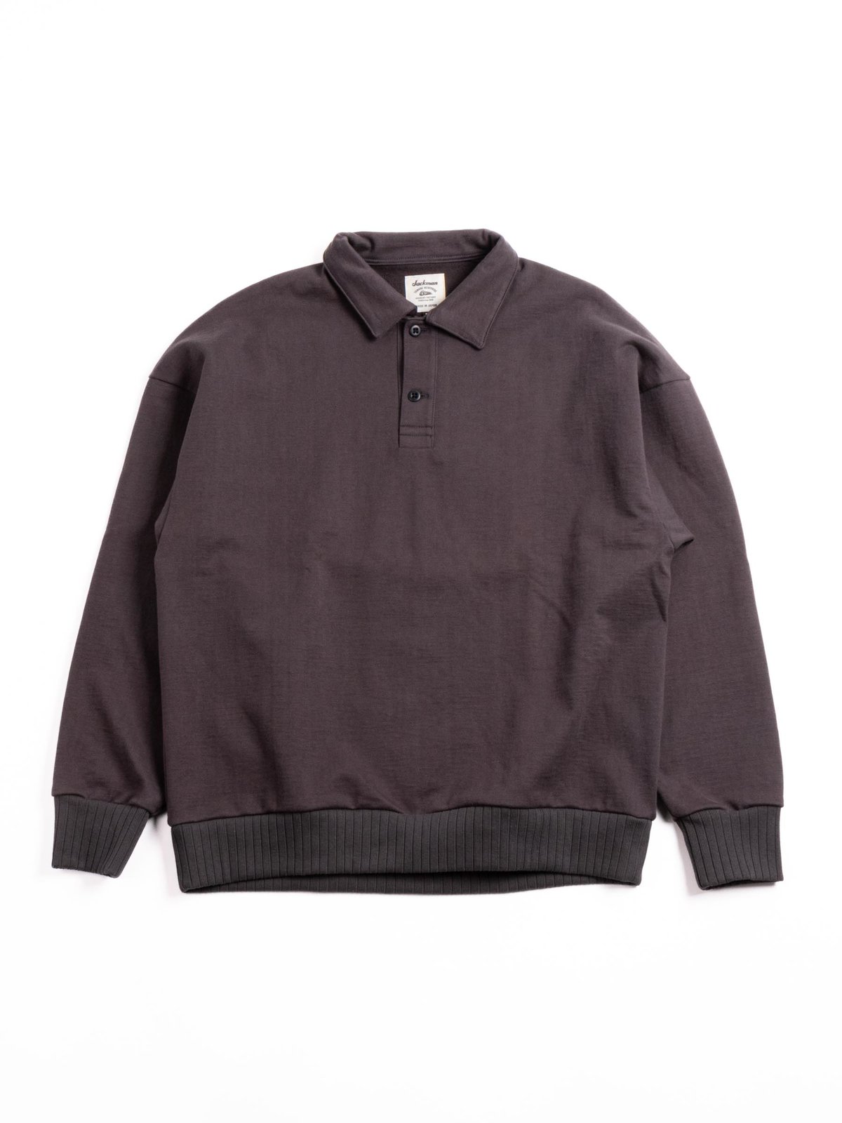 DOTSUME SWEAT OWNERS POLO GUNMETAL - Image 1