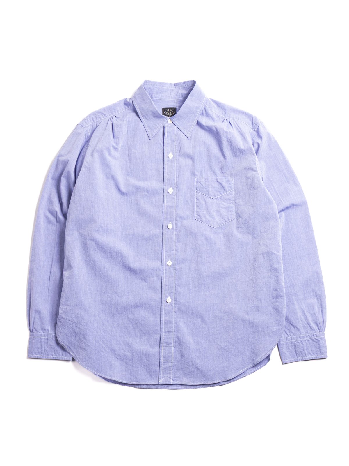 (3232&ndash;CPB) ORIGINAL BL SHIRT HIGH COUNT BROADCLOTH BLUE - Image 1