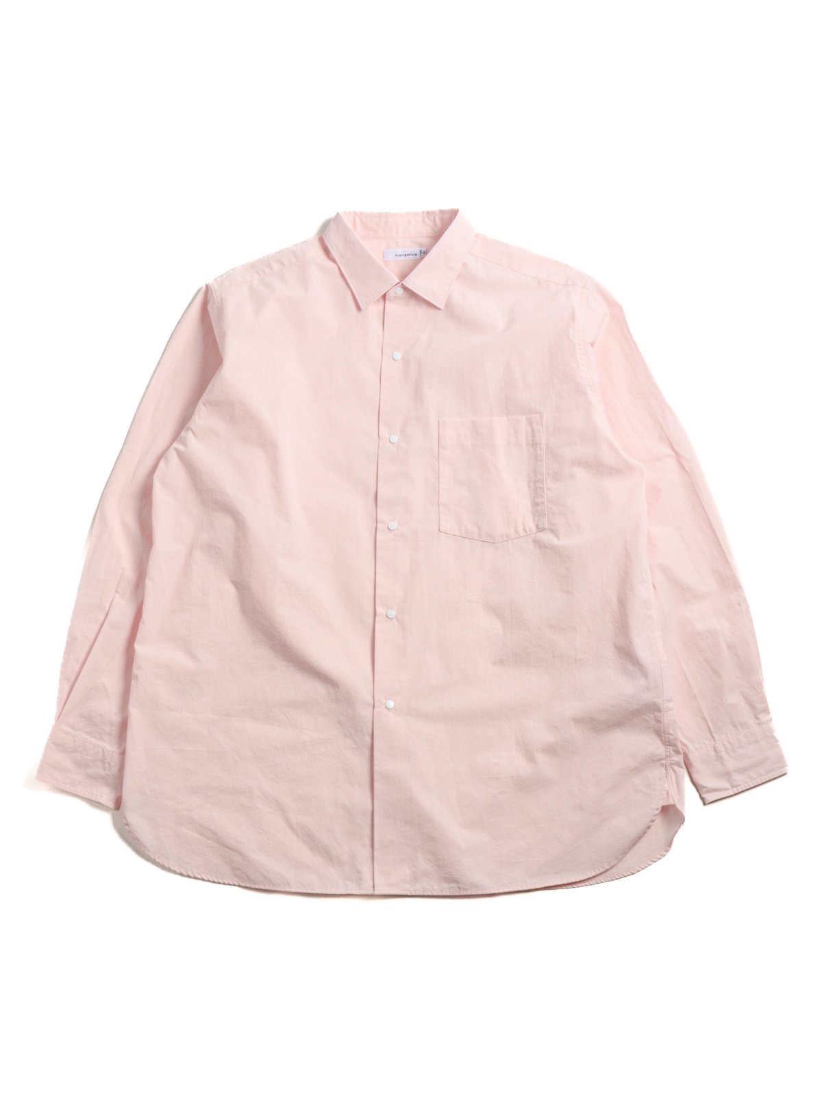 REGULAR COLLAR WIND SHIRT PINK - Image 1