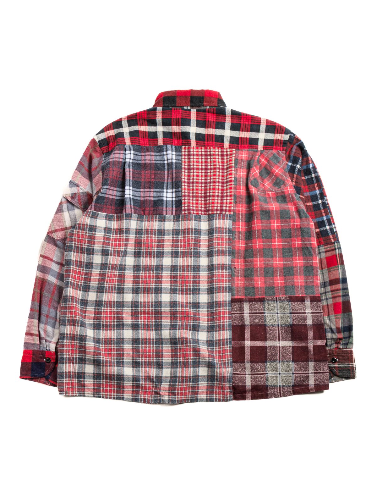REBUILD by NEEDLES FLANNEL SHIRT STRAIGHT HEM SHIRT ASSORTED 2 - Image 6