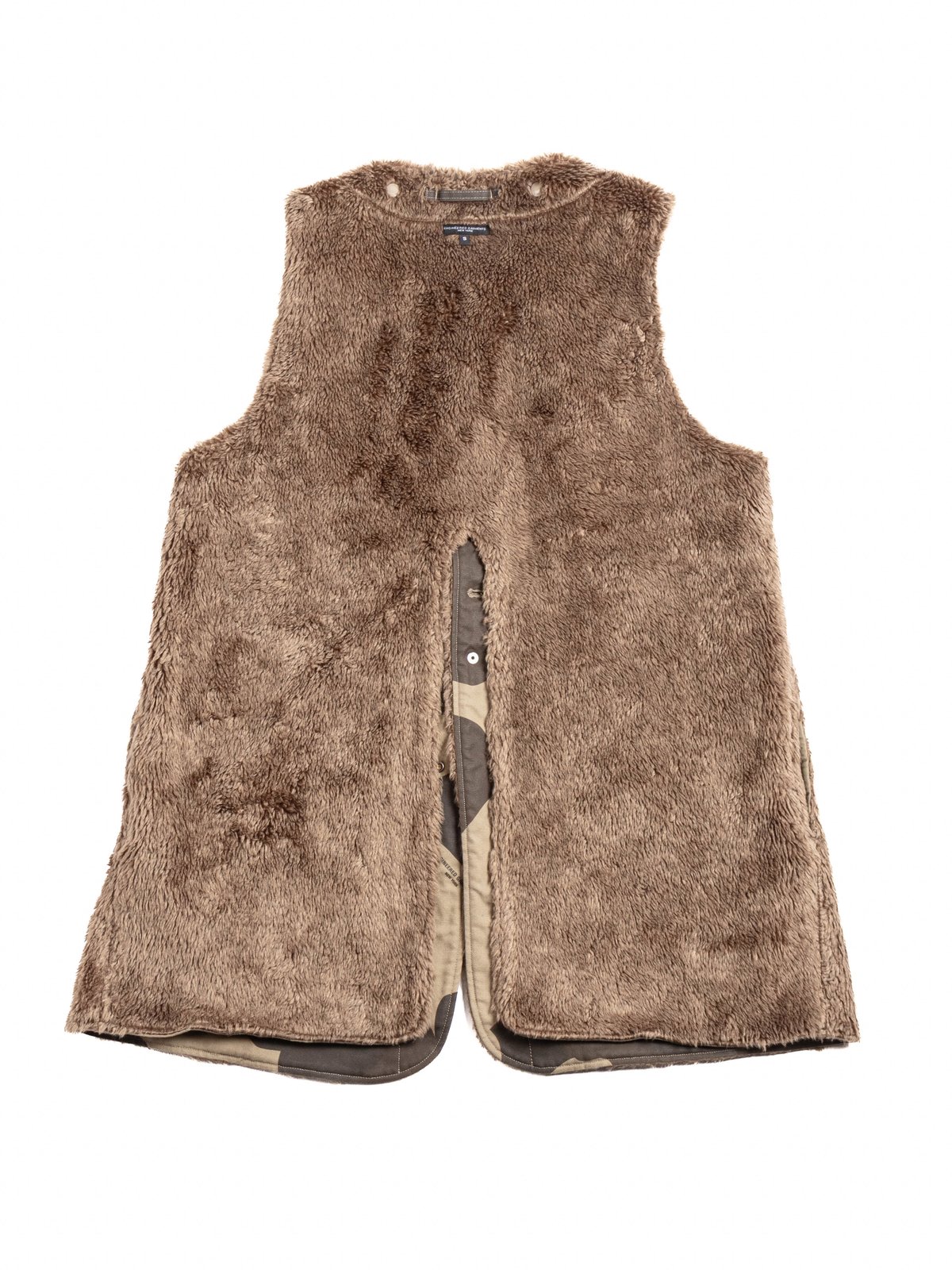 LINER VEST BROWN MAMMOTH DUCK CAMO CANVAS - Image 7