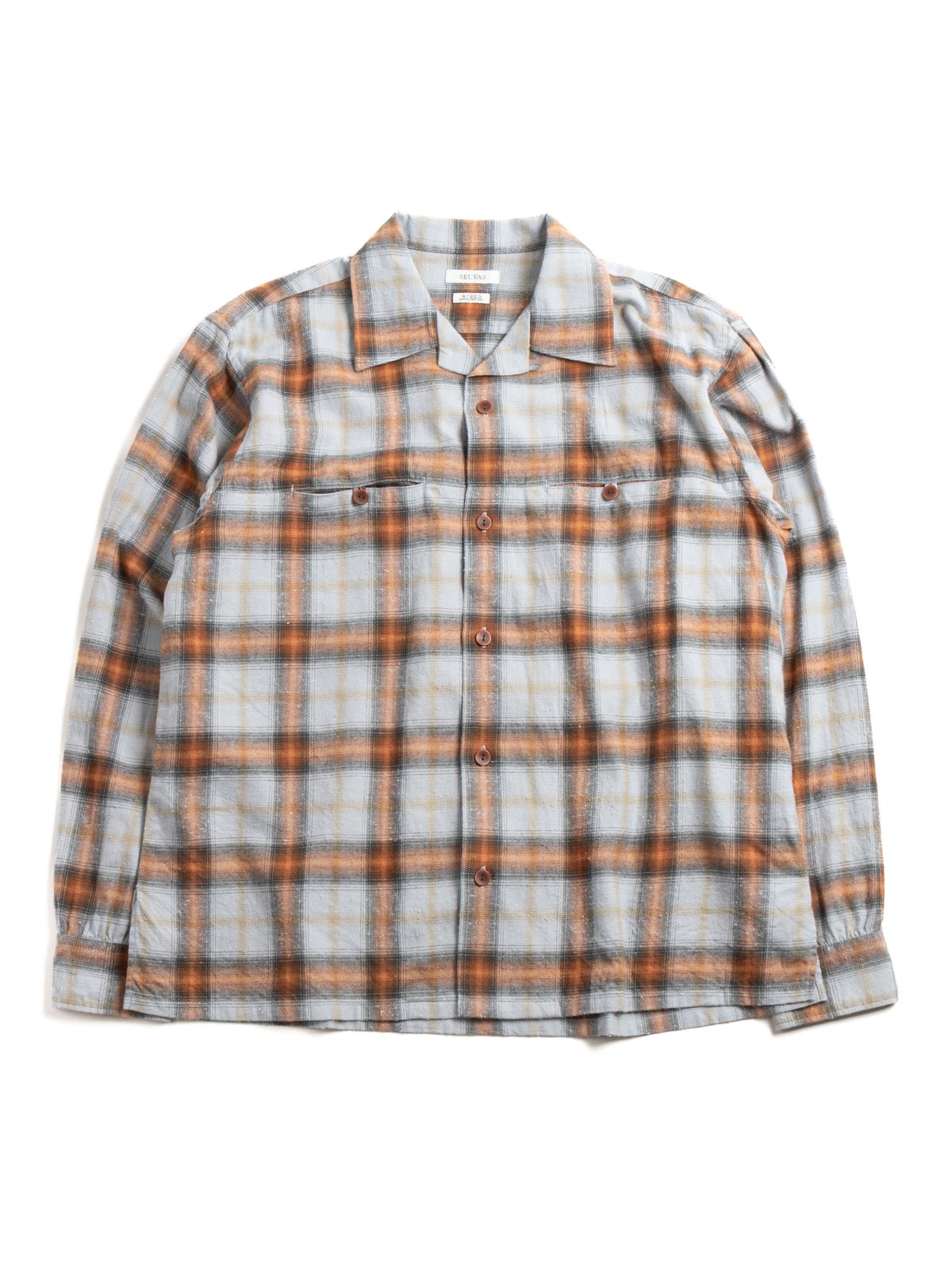 (SV–SH–025) OPEN–NECKED SHIRT SAX - Image 1