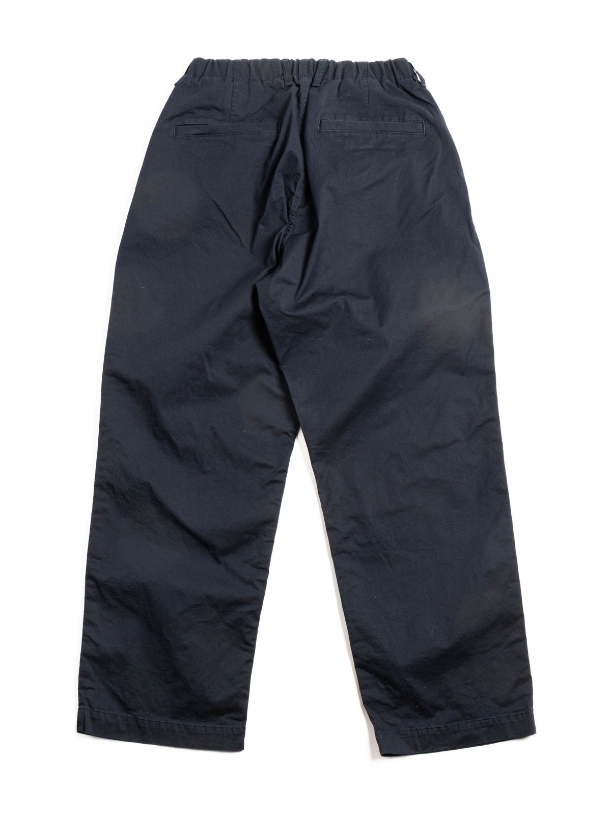 (F0549) ST TWILL EASY PANTS NAVY - Image 6