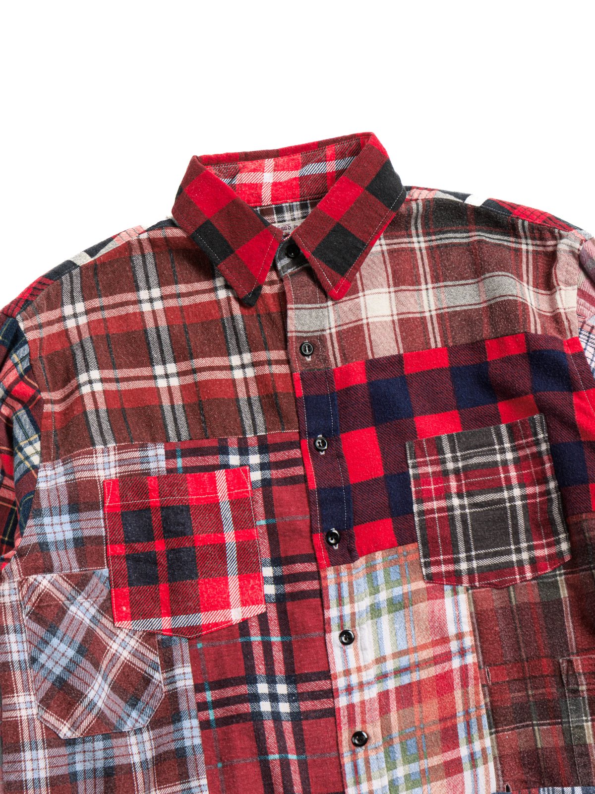 REBUILD by NEEDLES FLANNEL SHIRT STRAIGHT HEM SHIRT ASSORTED 2 - Image 2
