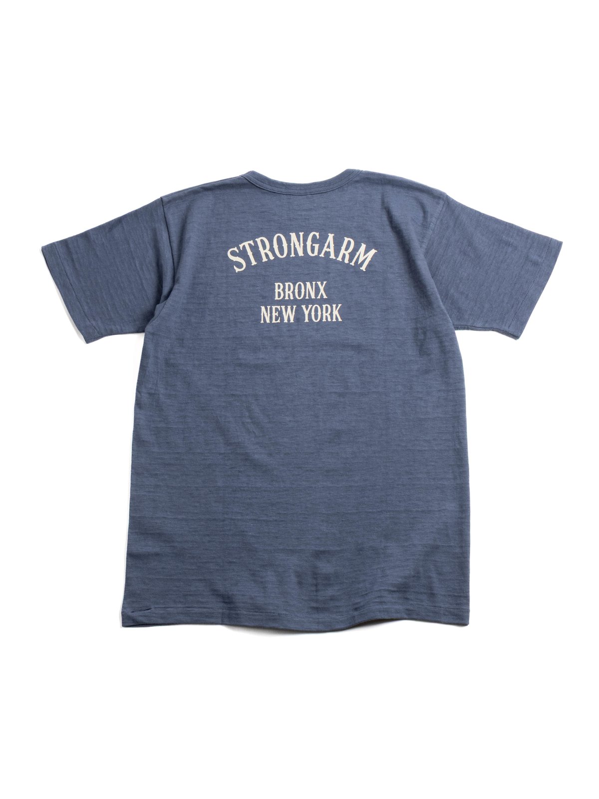 (JG–CS06) ACADEMY BEER DISTRIBUTORS T–SHIRT  FADE BLUE - Image 4