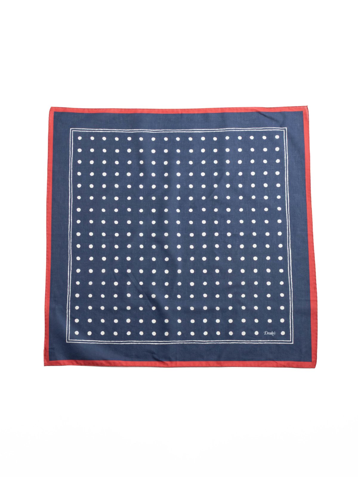 POLKA DOT BANDANA NAVY - Image 2