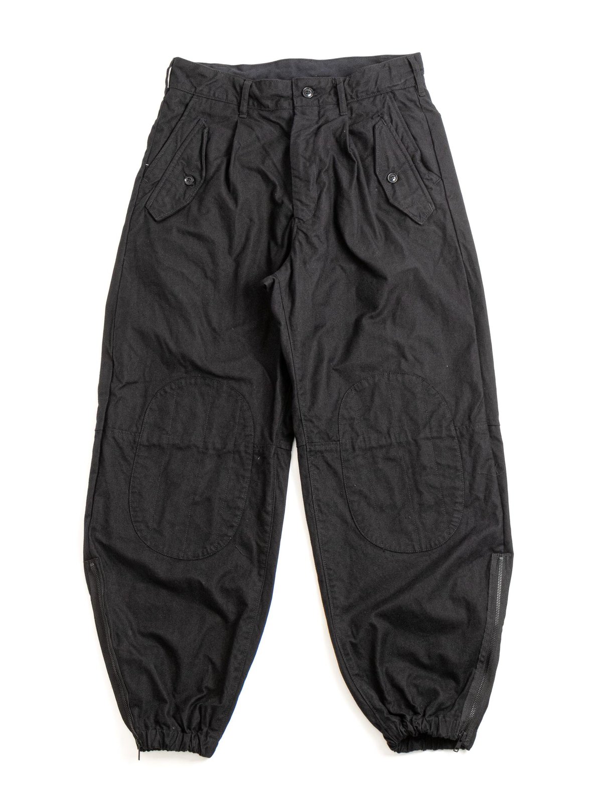 IAC PANT BLACK COTTON BRUSHED HB - Image 1