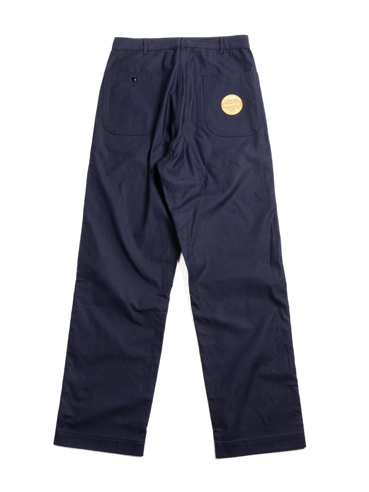(LOT 225) BACK SATIN BAKER PANT NAVY - Image 6