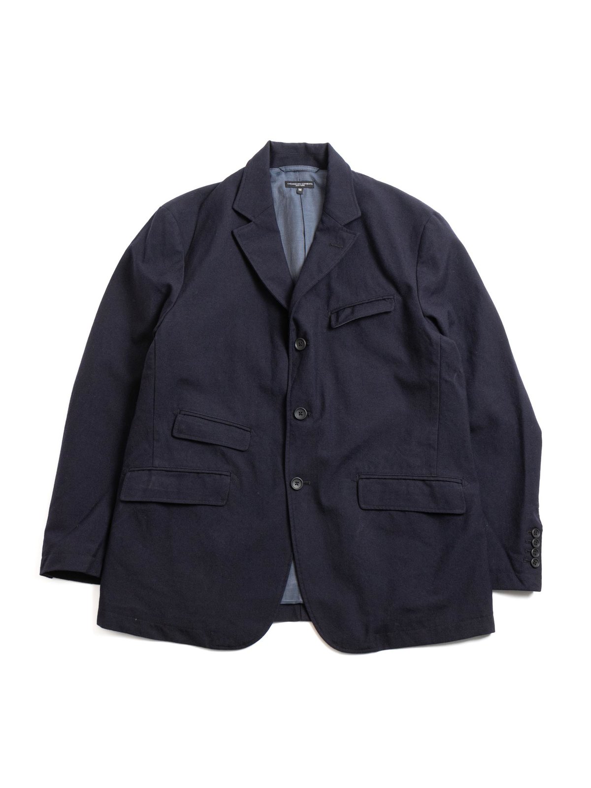 ANDOVER JACKET DK. NAVY WOOL UNIFORM SERGE by Engineered Garments