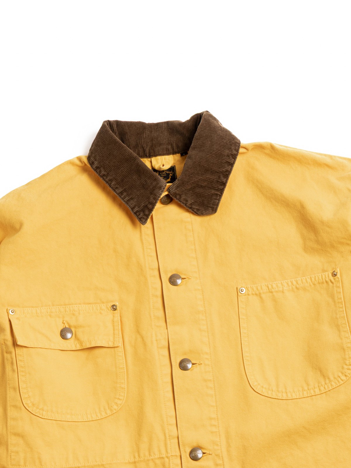 (6034) RELAX FIT OXFORD COVERALL YELLOW - Image 2